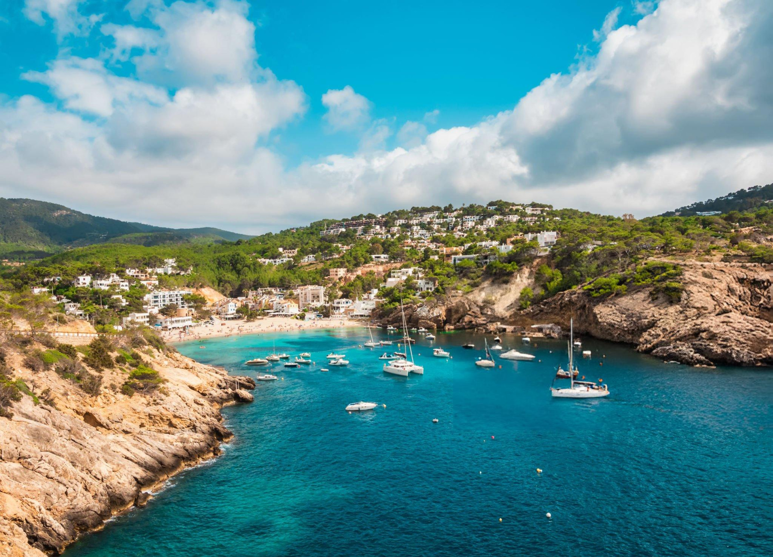 Cala Vadella, Ibiza, Spain
