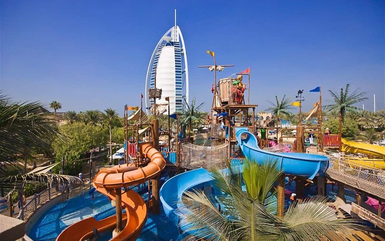 Wild wadi water, dubai