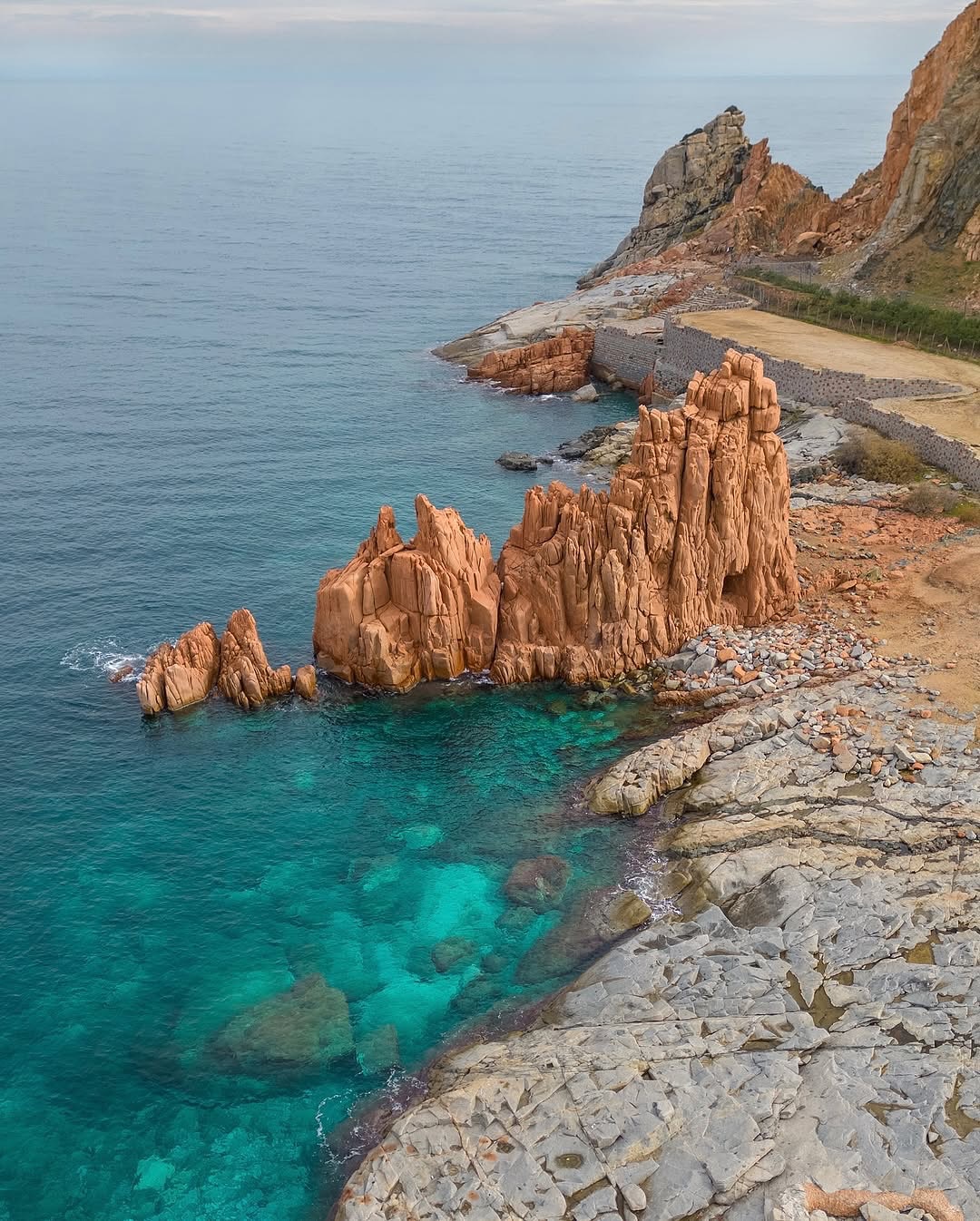 Rocce Rosse Beach, Sardinia